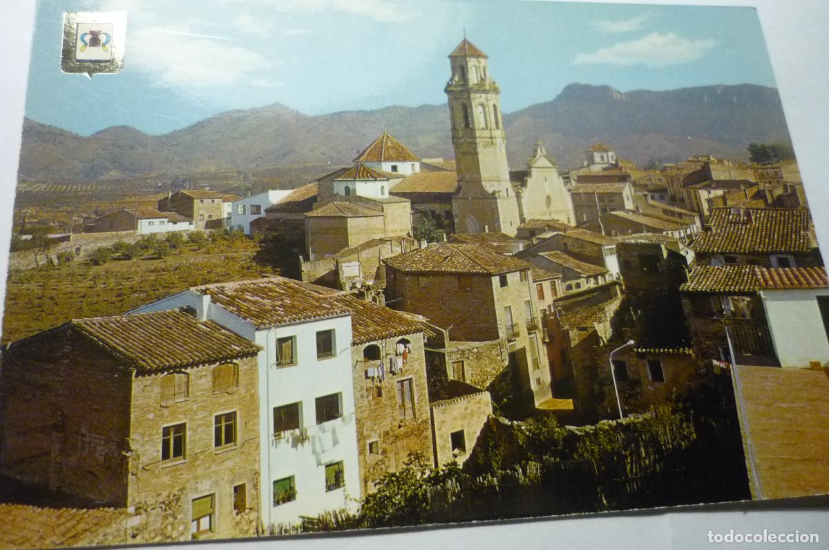 Postales: postal falset iglesia desde castillo cm