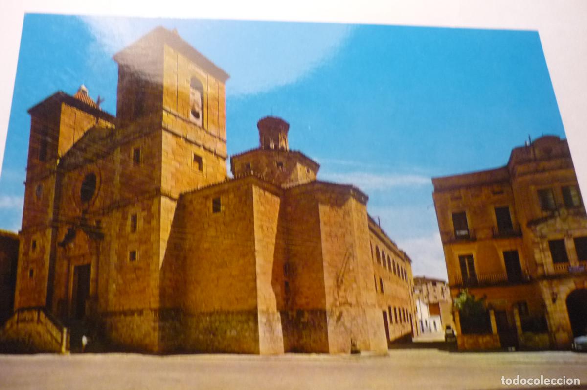 Postales: postal cornudella iglesia y casa consistorial cm