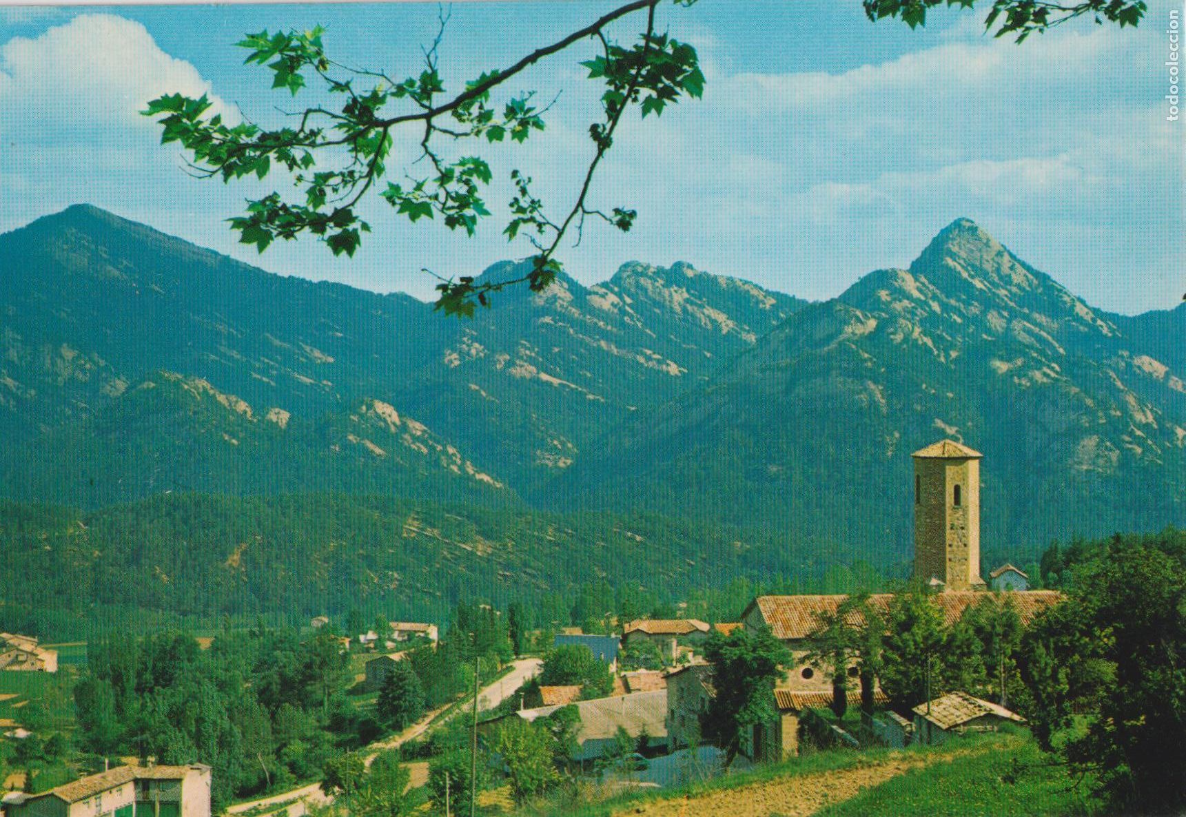 Postales: VILADA (BARCELONA) VISTA PARCIAL. DUES MONTANYES: SALGA I MIGDIA - EXCLUSIVAS VI&Ntilde;AS - S/C