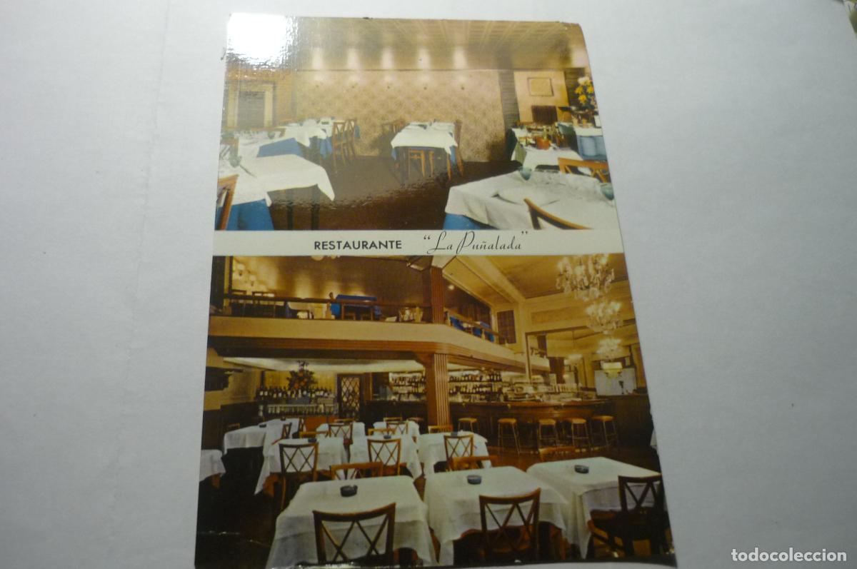 Postales: postal barcelona retaurante la pu&ntilde;alada cm