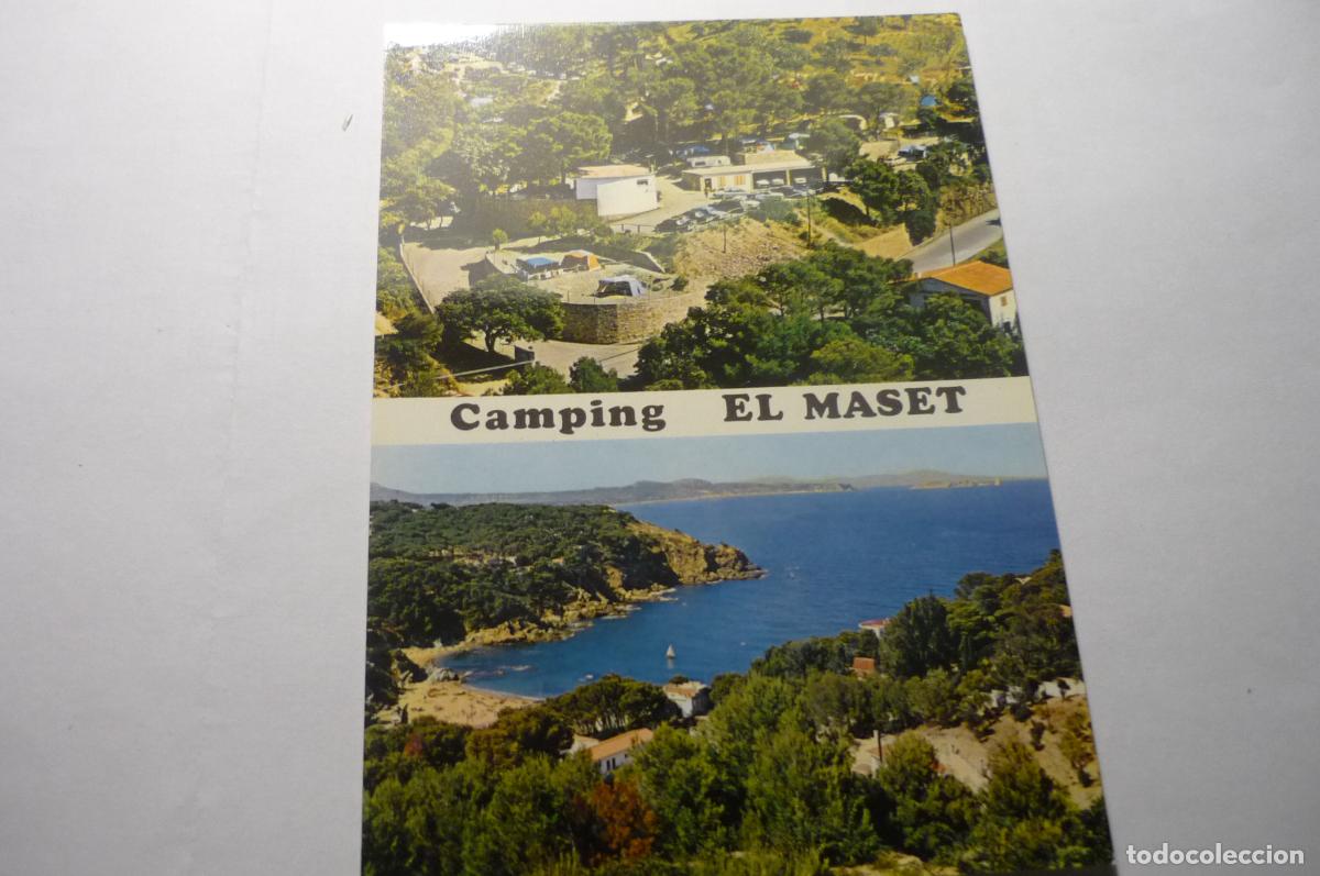 Postales: postal bagur camping el maset cm