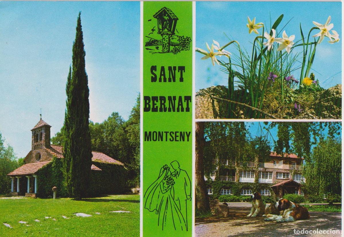Postales: SANT BERNAT (BARCELONA) ERMITA Y HOTEL - EDITA FITER - S/C