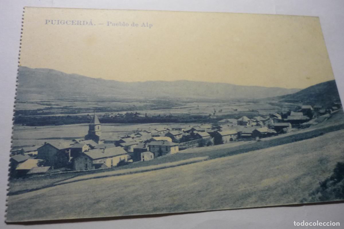 Postales: POSTAL PUIGCERDA PUEBLO DE ALP CM
