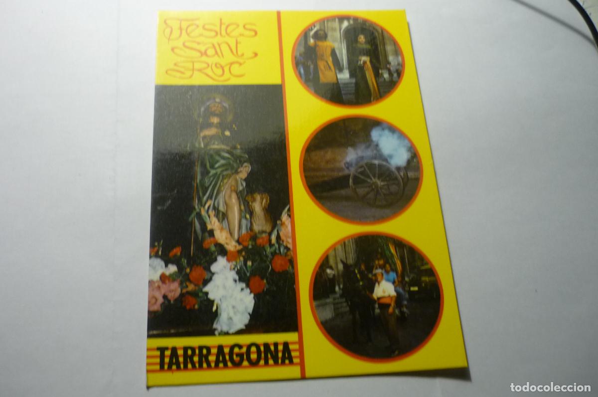Postales: POSTAL TARRAGONA FIESTAS S ROQUE CM