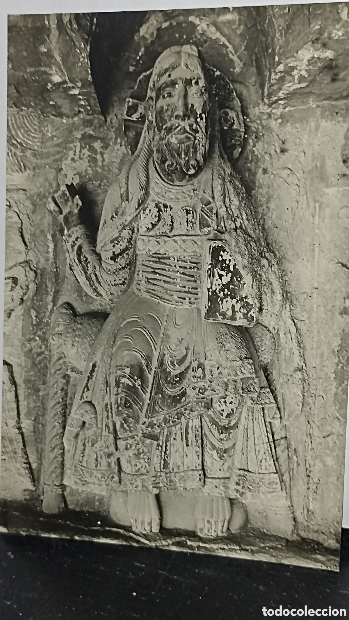 Postales: Monasterio de Ripoll la figura omnipotente