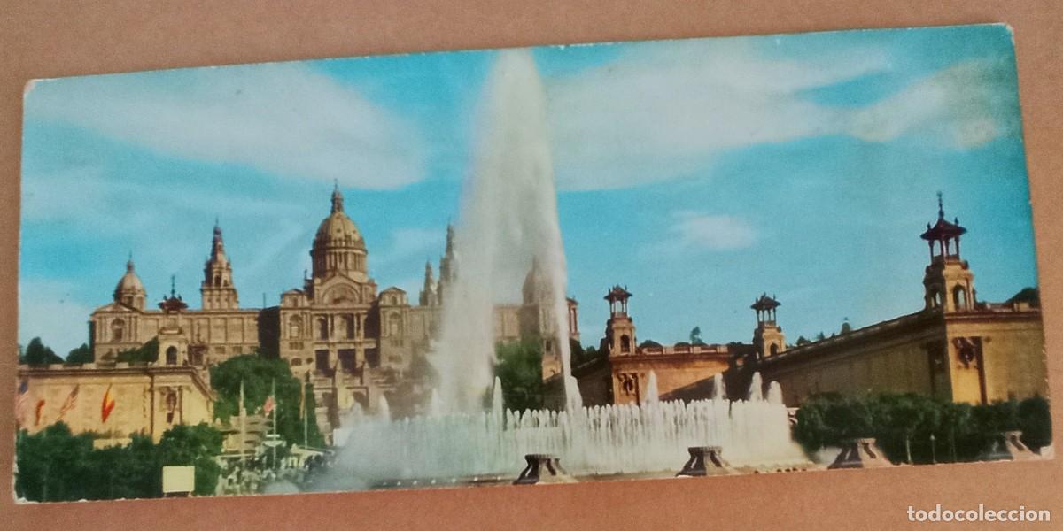 Postales: ANTIGUA POSTAL APAISADA PALACIO NACIONAL DE MONTJUIC MEDIADOS XX