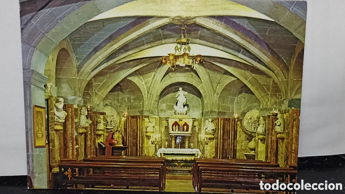 Postales: MINT!! Madre esa Colegiata bas&iacute;lica de Santa Mar&iacute;a de la SEO cripta