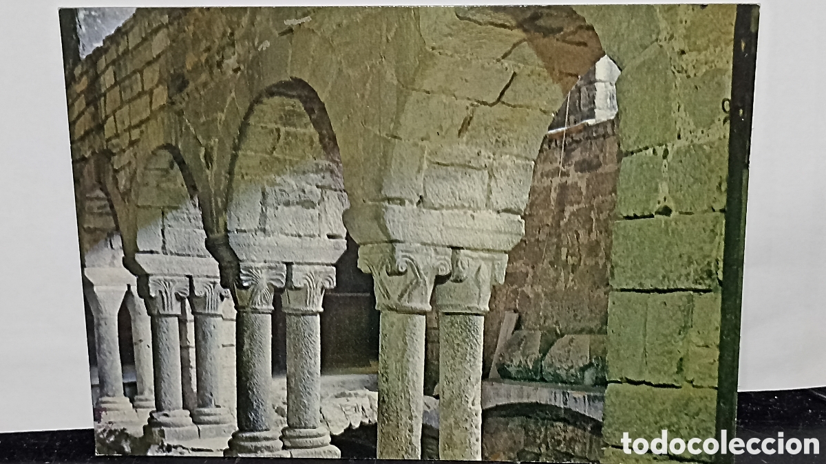 Postales: MINT!! Madre esa Colegiata bas&iacute;lica de Santa Mar&iacute;a de la seu claustro rom&aacute;nico