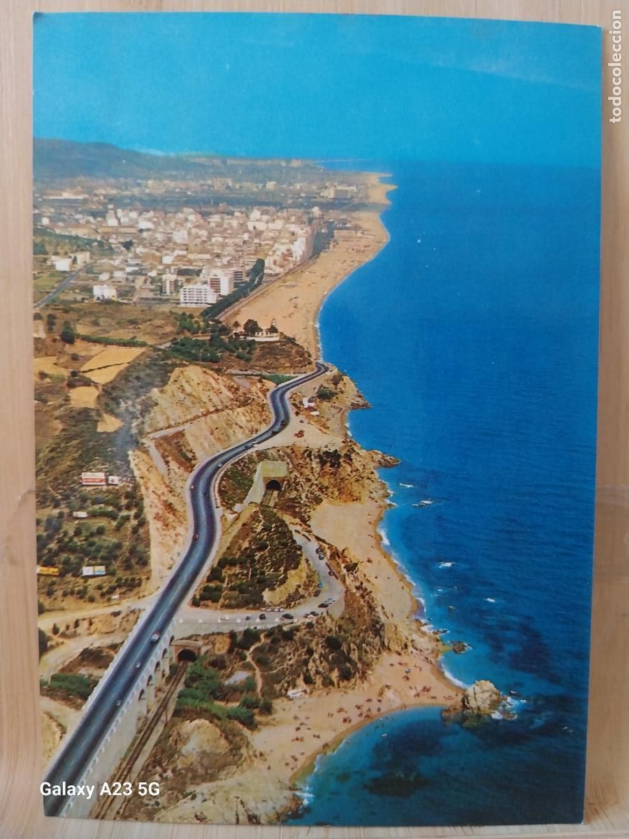 Postales: CALELLA DE MAR ED FABREGAT 618 SC ORIGINAL CARRETERA COSTA