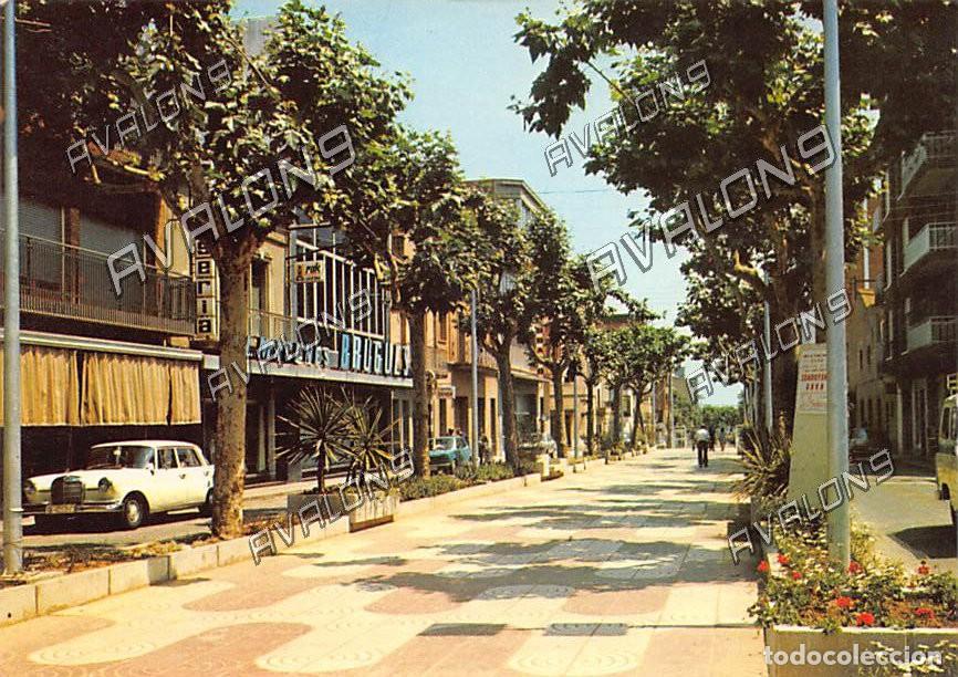 Postales: Rambla de Vayreda en Gav&aacute; (Barcelona)- Escrita - A&ntilde;os 70