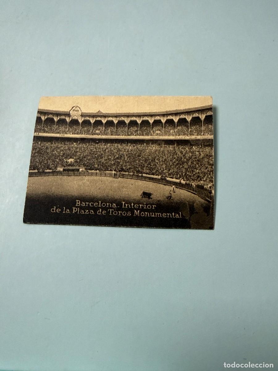 Postales: POSTAL ORIGINAL. D&Eacute;CADA A&Ntilde;OS 30. BARCELONA. INTERIOR DE LA PLAZA DE TOROS MONUMENTAL. N&ordm; 983