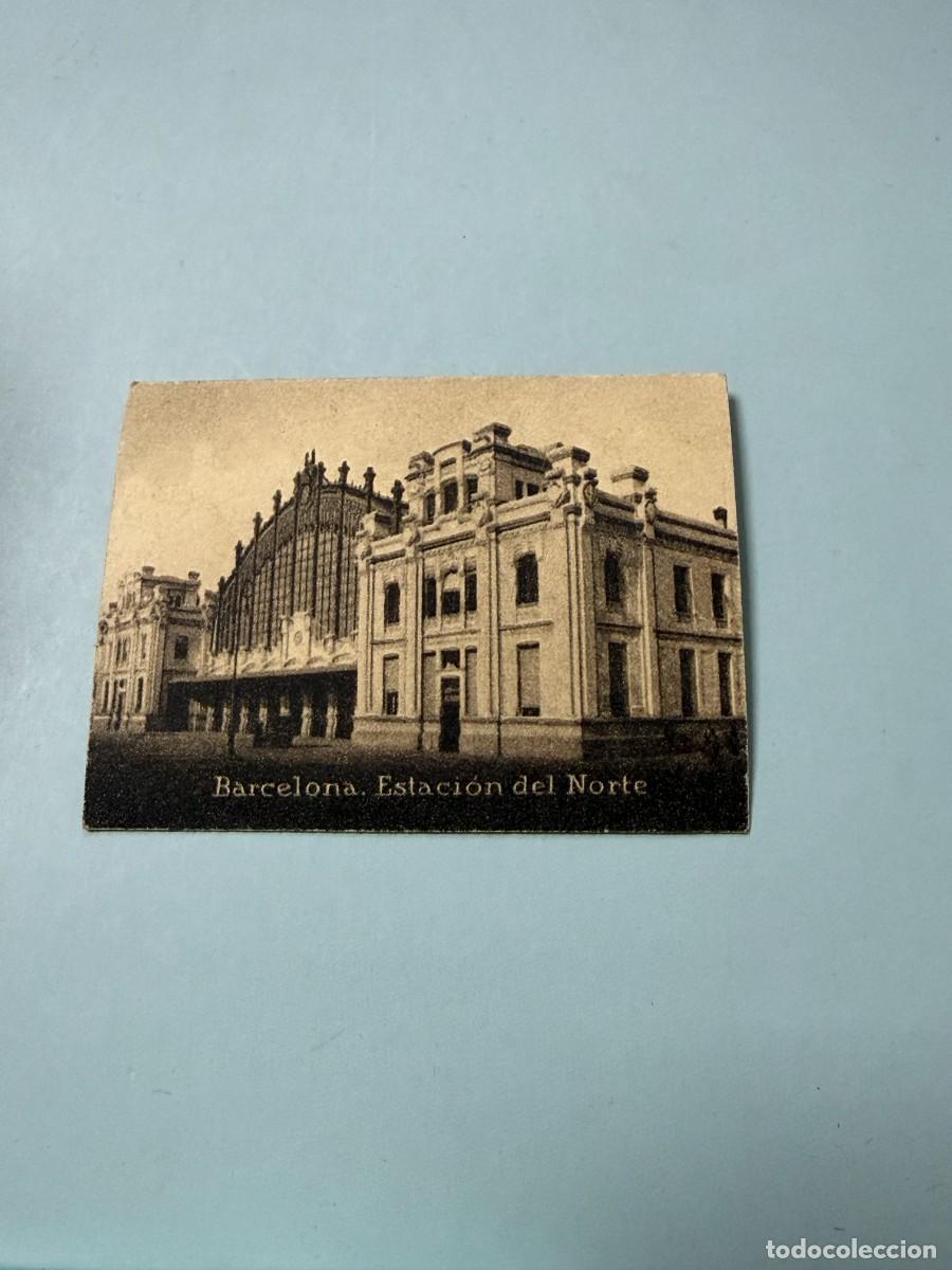 Postales: POSTAL ORIGINAL. D&Eacute;CADA A&Ntilde;OS 30. BARCELONA. ESTACI&Oacute;N DEL NORTE. N&ordm; 978