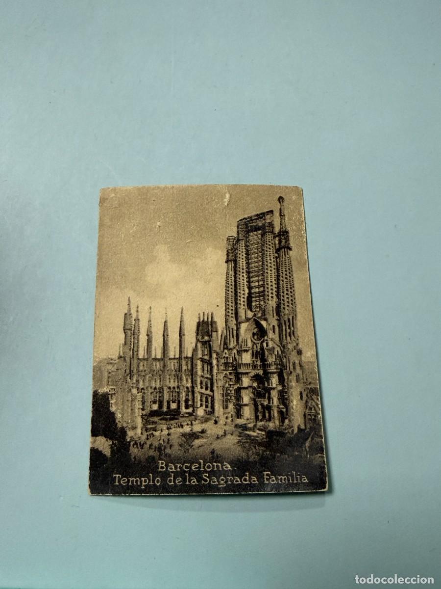 Postales: POSTAL ORIGINAL. D&Eacute;CADA A&Ntilde;OS 30. BARCELONA. TEMPLO DE LA SAGRADA FAMILIA. N&ordm; 976
