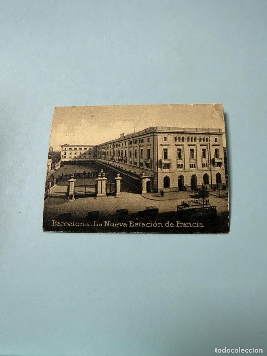 Postales: POSTAL ORIGINAL. D&Eacute;CADA A&Ntilde;OS 30. BARCELONA. LA NUEVA ESTACI&Oacute;N DE FRANCIA. N&ordm; 998