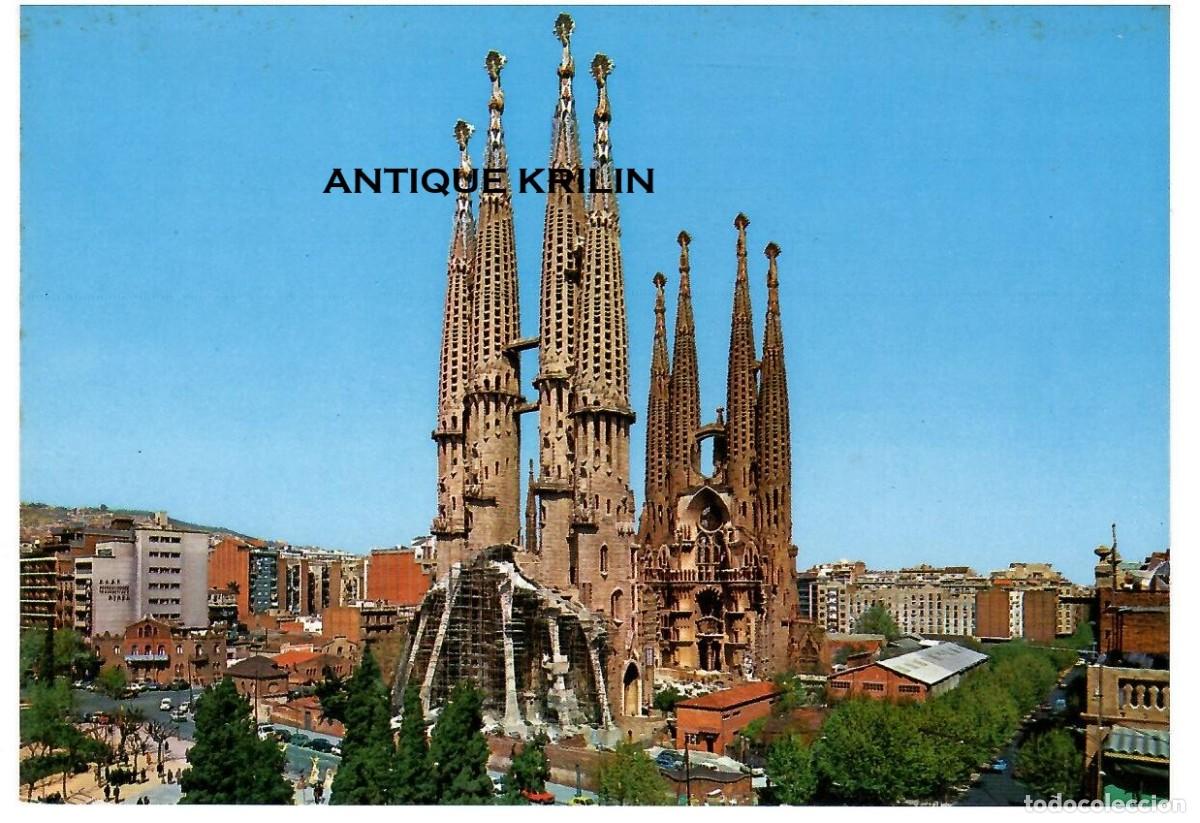 Postales: BARCELONA N&ordm; B-028 LA SAGRADA FAMILIA , ARQUITECTO GAUDI / EDI. KOLORHAM / SIN FRANQUEAR