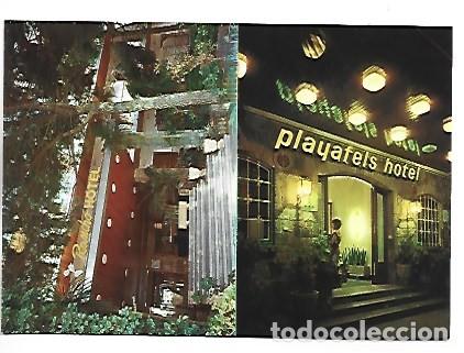 Postales: RANCHO HOTEL / PLAYAFELS HOTEL.- CASTELLDEFELS - BARCELONA