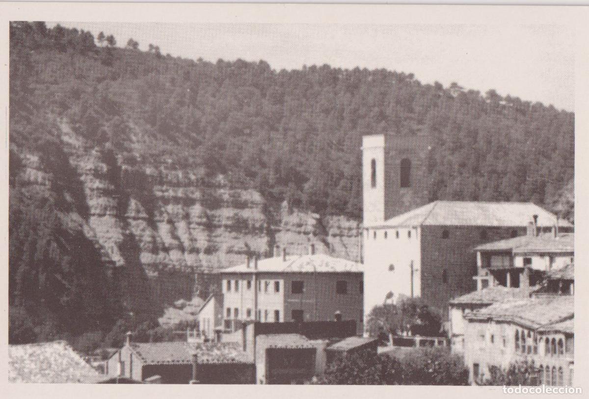 Postais: JORBA (BARCELONA) VISTA PARCIAL, AMB L'ESGLESIA DE SANT PERE - EL GEP FOTO A.PEDRAZA - S/C
