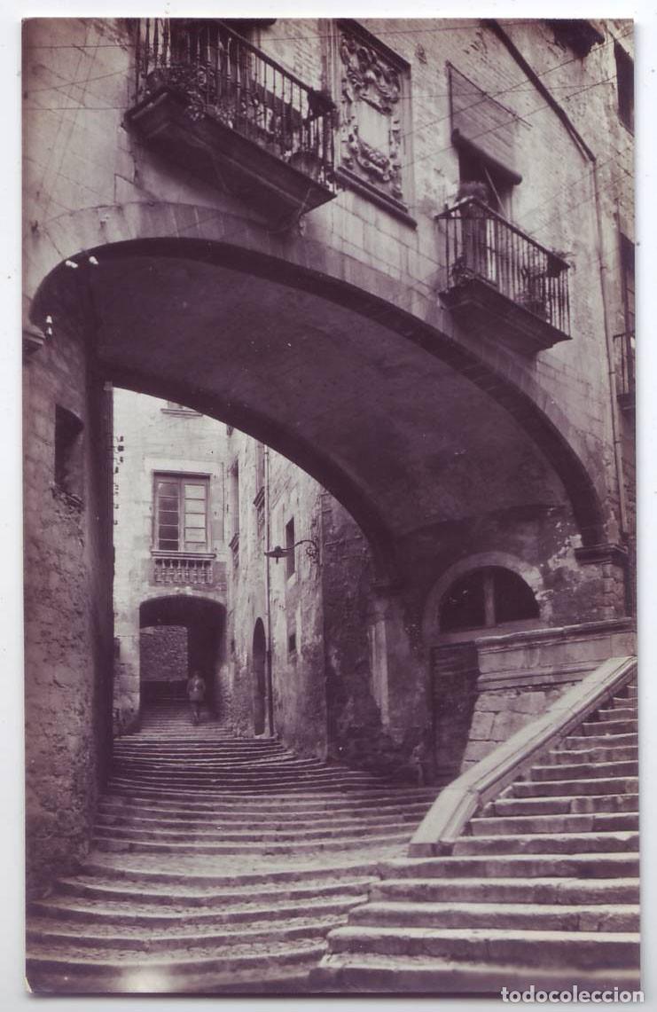 Postales: Gerona: Pujada de Sto. Domingo. Editorial Fotogr&aacute;fica. No circulada (A&ntilde;os 30)