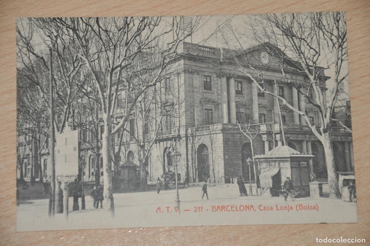 Postales: postal barcelona, casa lonja, bolsa, atv 211