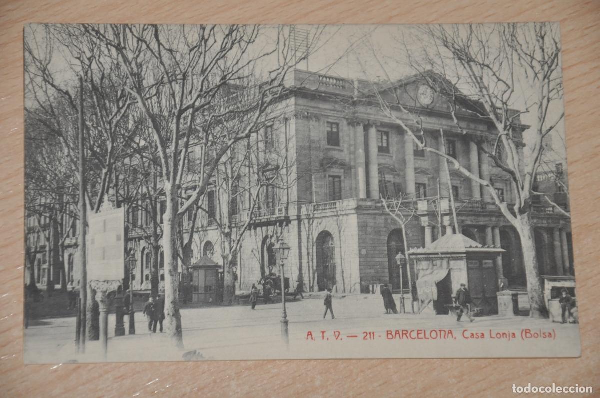 Postales: postal barcelona, casa lonja, bolsa, atv 211