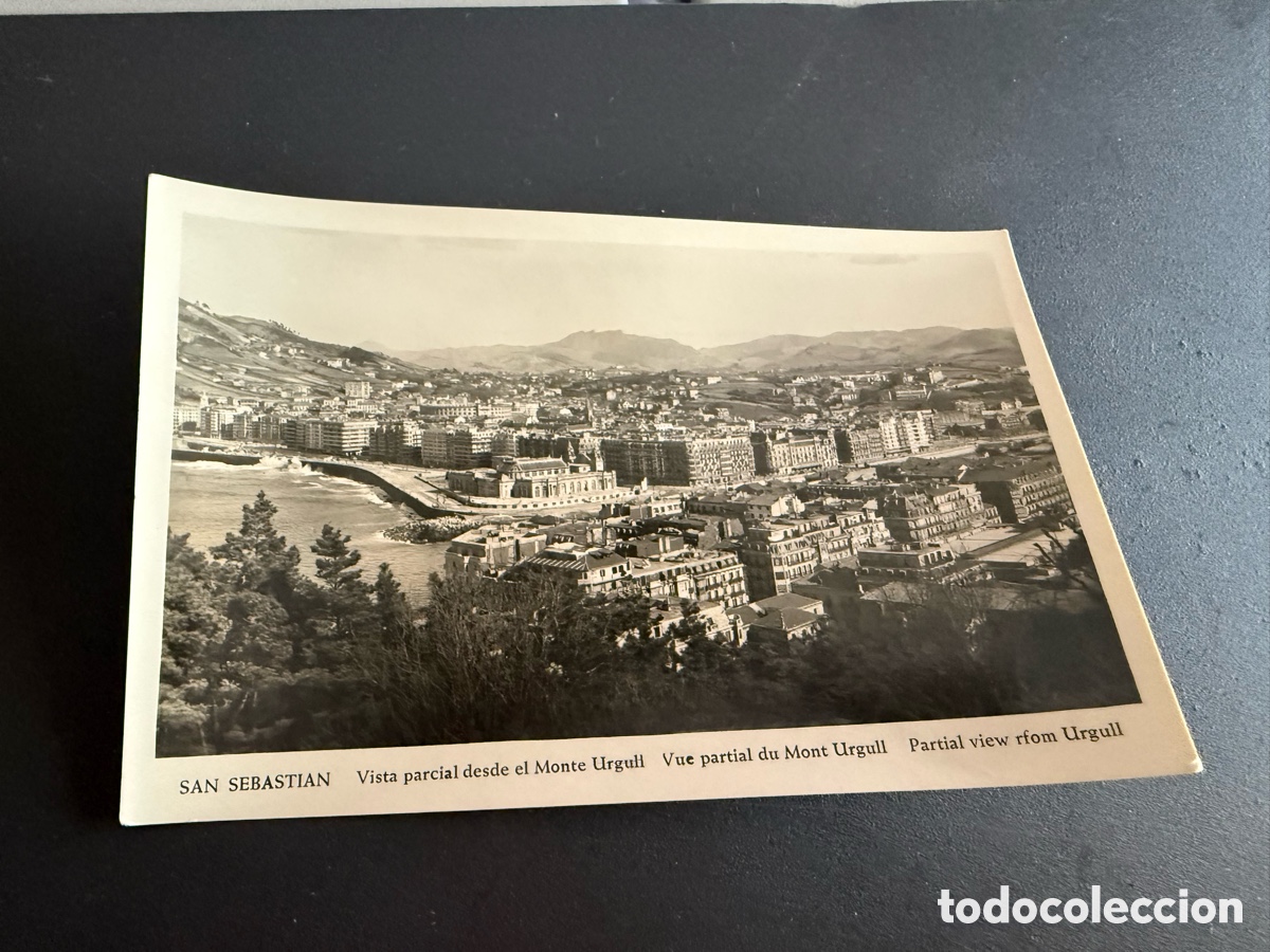 Postales: Postal. SAN SEBASTI&Aacute;N. Vista Parcial desde el Monte. URGULL