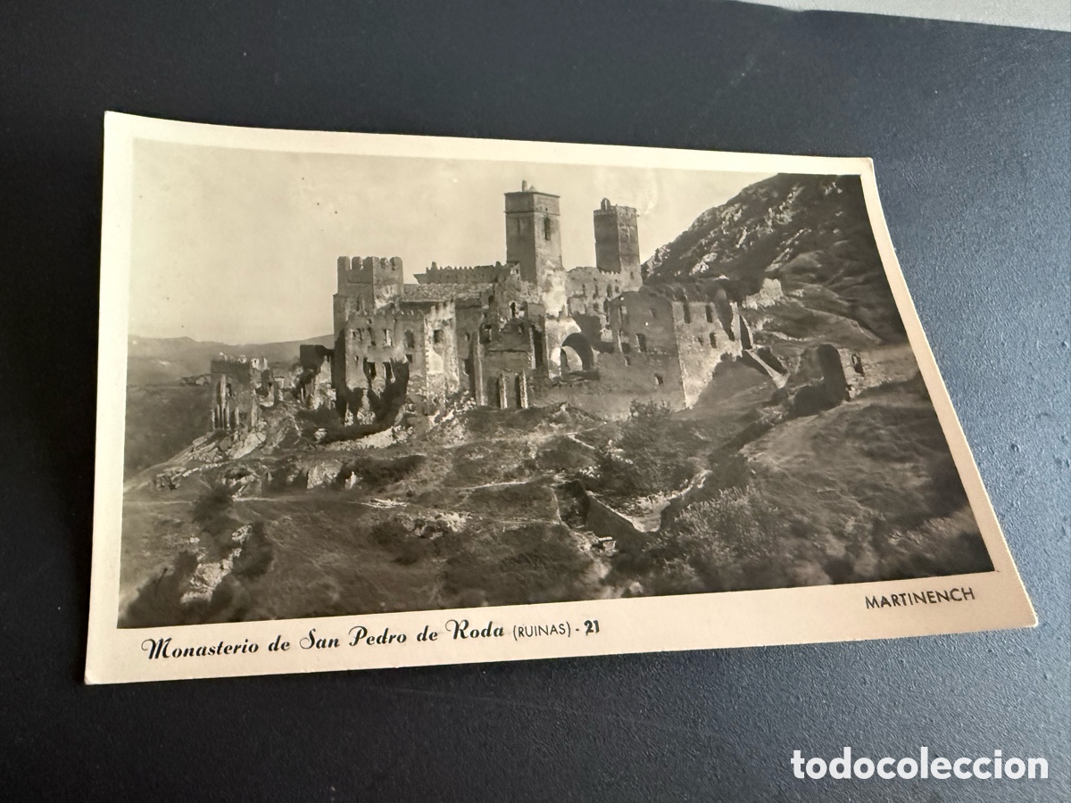 Postales: Postal. MONASTERIO de SAN PEDRO DE RODA ( Ruinas )