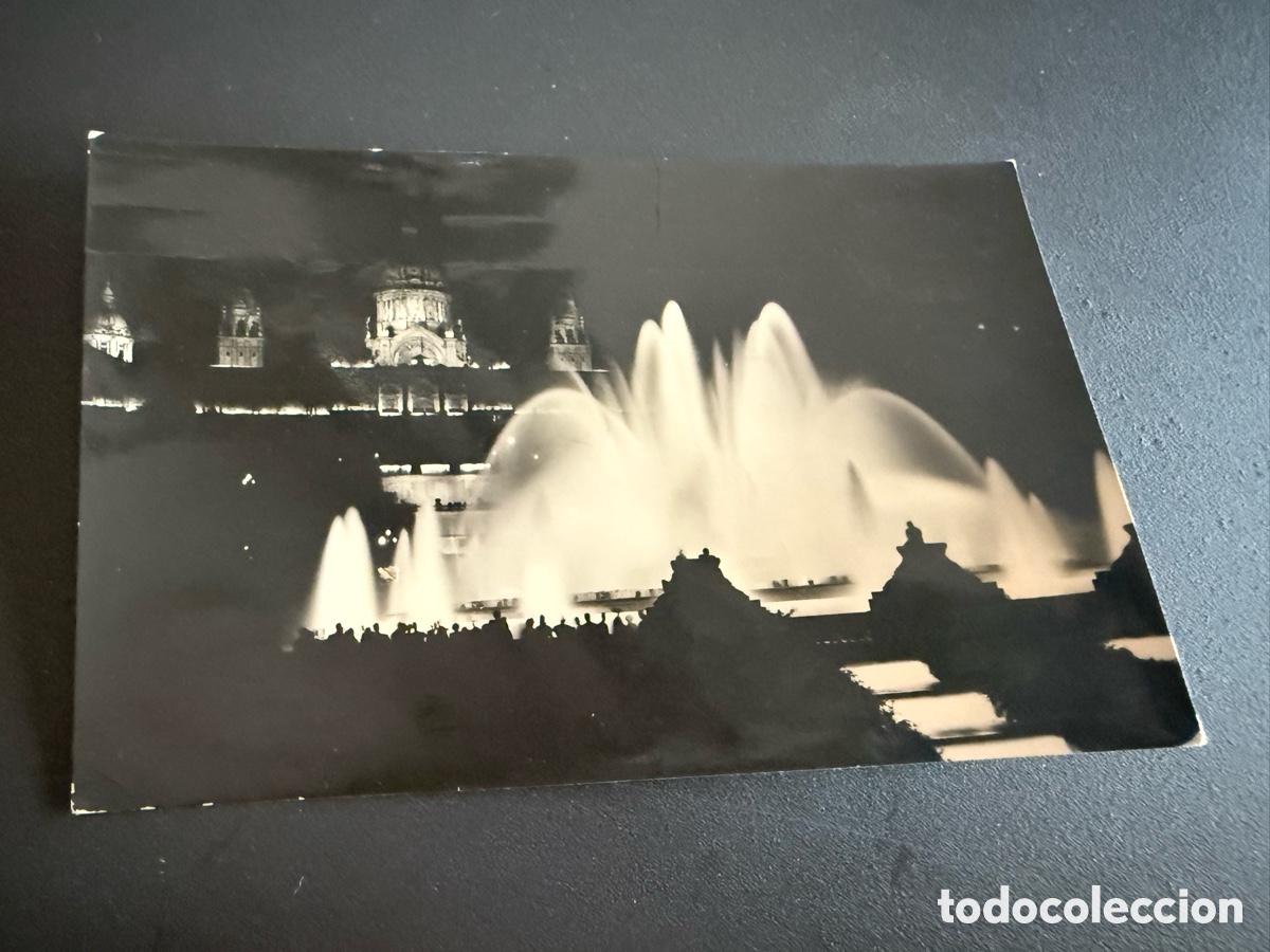 Postales: Postal BARCELONA. Surtidores de Montjuic