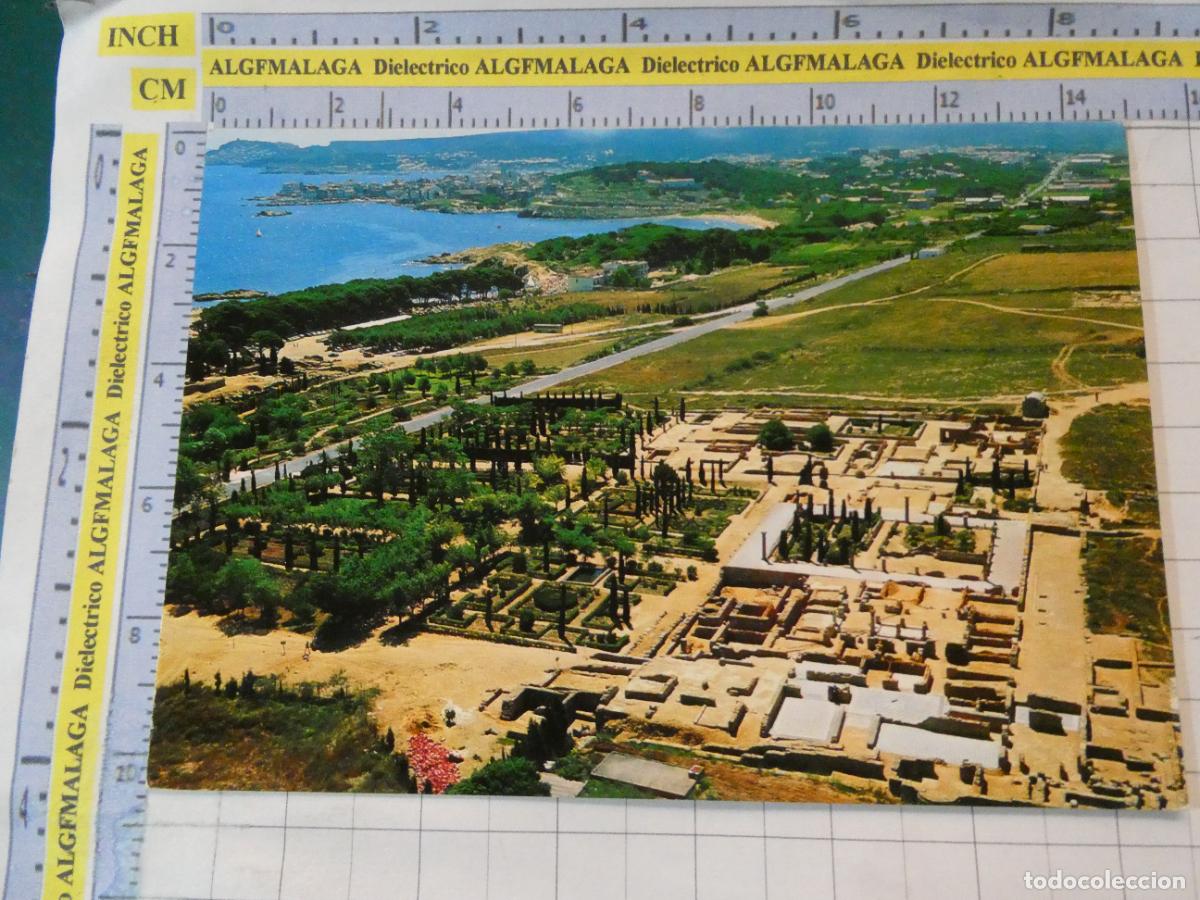 Postales: POSTAL DE GERONA. A&Ntilde;O 1975. RUINAS DE AMPURIAS CASA ROMANA N&ordm; 1 1458 FABREGAT. 2955