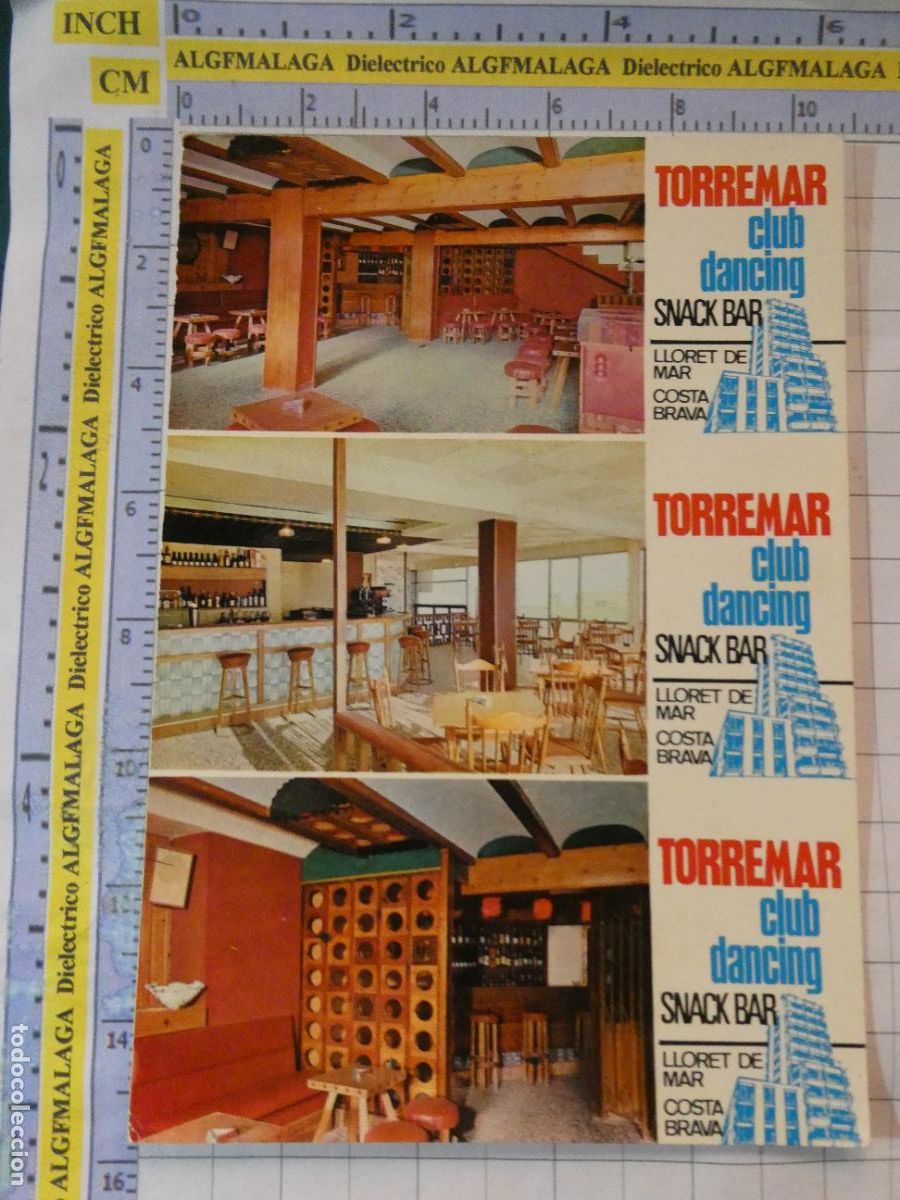 Postales: POSTAL DE GERONA. LLORET DE MAR TORREMAR DISCOTECA CLUB DANCING SNACK BAR. 2957