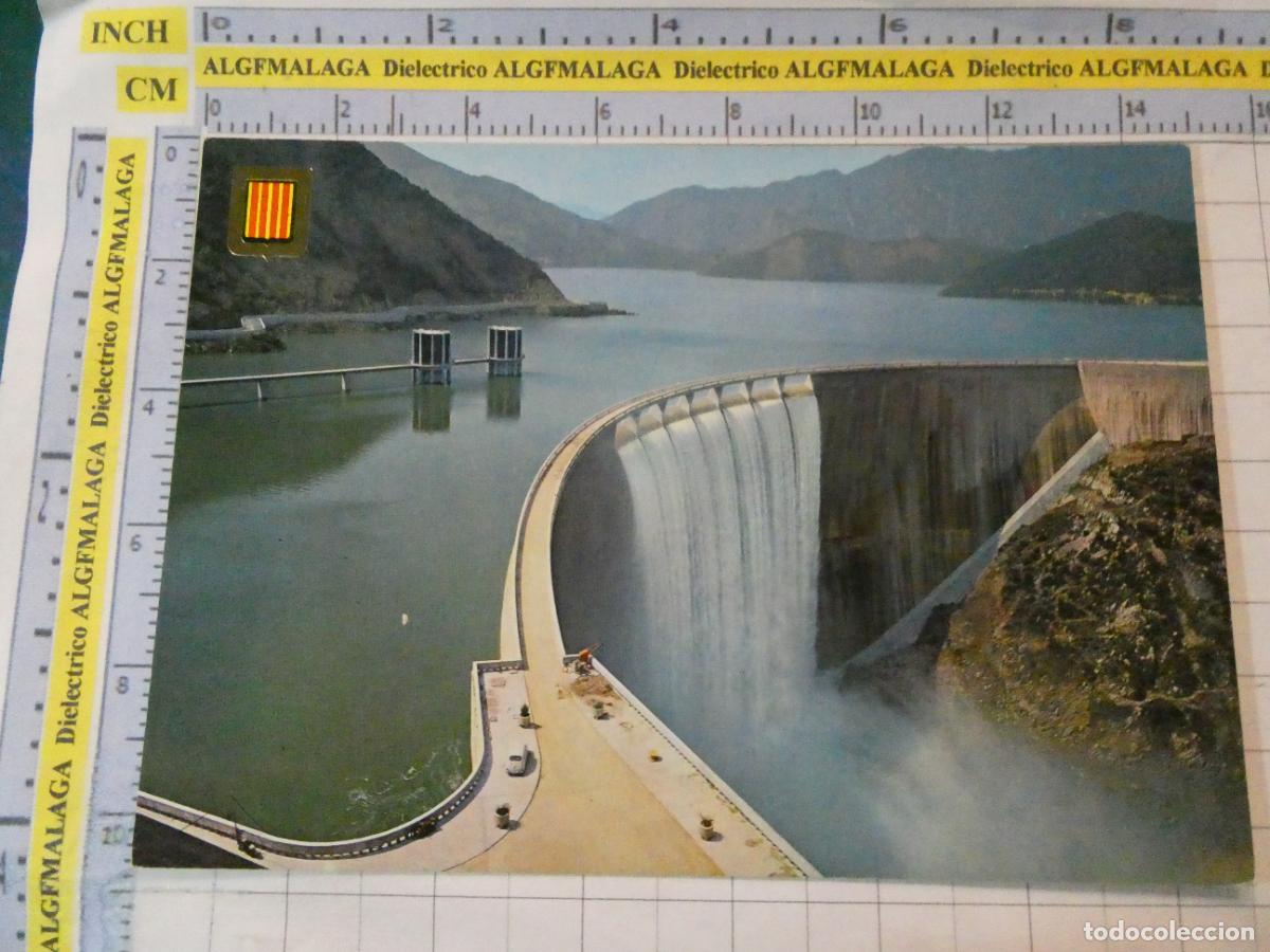 Postales: POSTAL DE GERONA. A&Ntilde;O 1969. PANTANO DE SUSQUEDA 4934 ESCUDO ORO. 2968