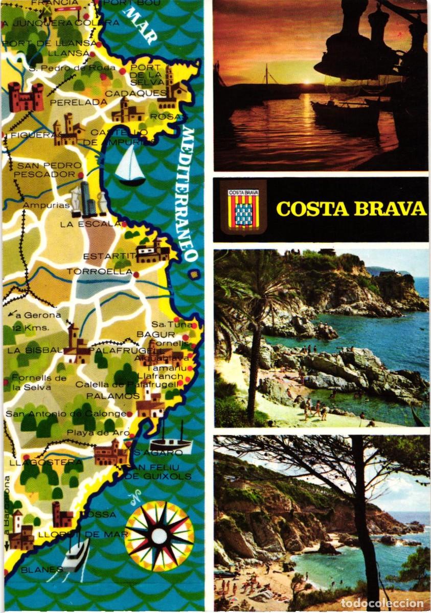 Postales: Costa Brava - Catalu&ntilde;a - Catalunya