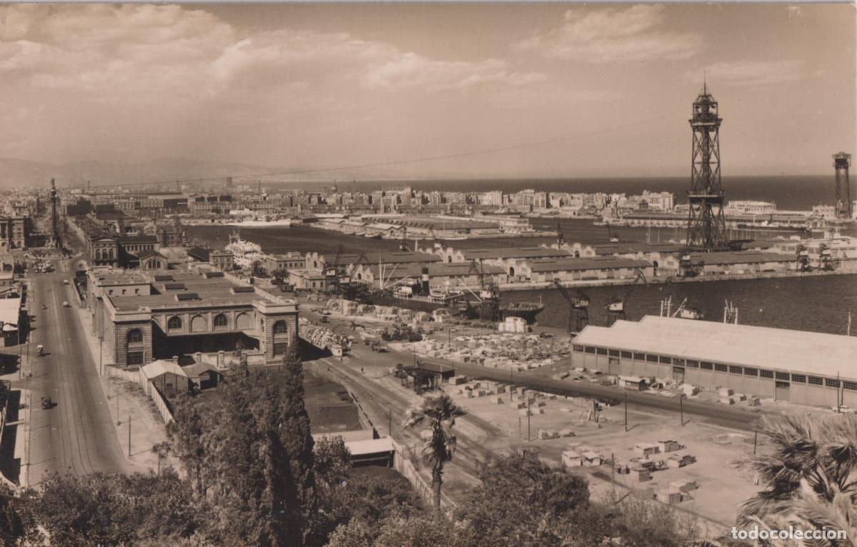 Postales: BARCELONA, VISTA GENERAL DEL PUERTO &ndash; SOBERANAS 6050 &ndash; S/C