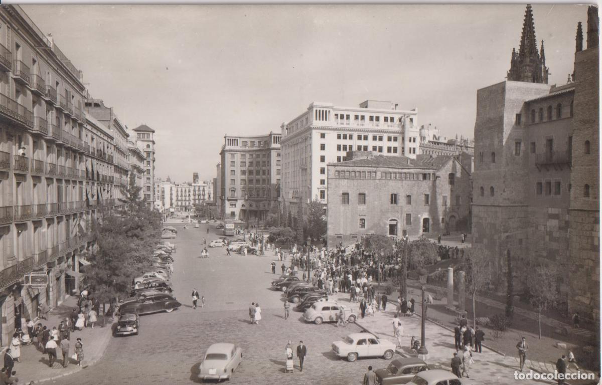 Postales: BARCELONA, AVENIDA DE LA CATEDRAL &ndash; RO-FOTO 1016 &ndash; S/C
