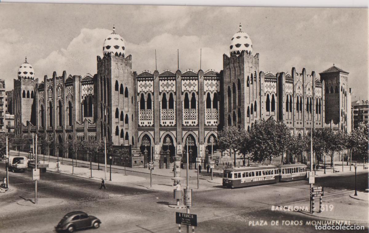 Postales: BARCELONA, PLAZA DE TOROS MONUMENTAL &ndash; A.ZERKOWITZ N&ordm;519 &ndash; S/C