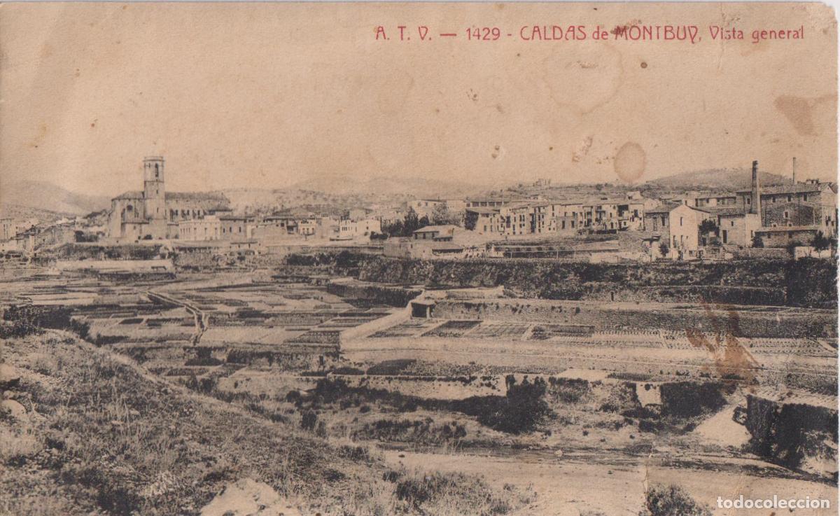 Postales: CALDES DE MONTBUI (BARCELONA) VISTA GENERAL &ndash; A.T.V. 1429 &ndash; S/C