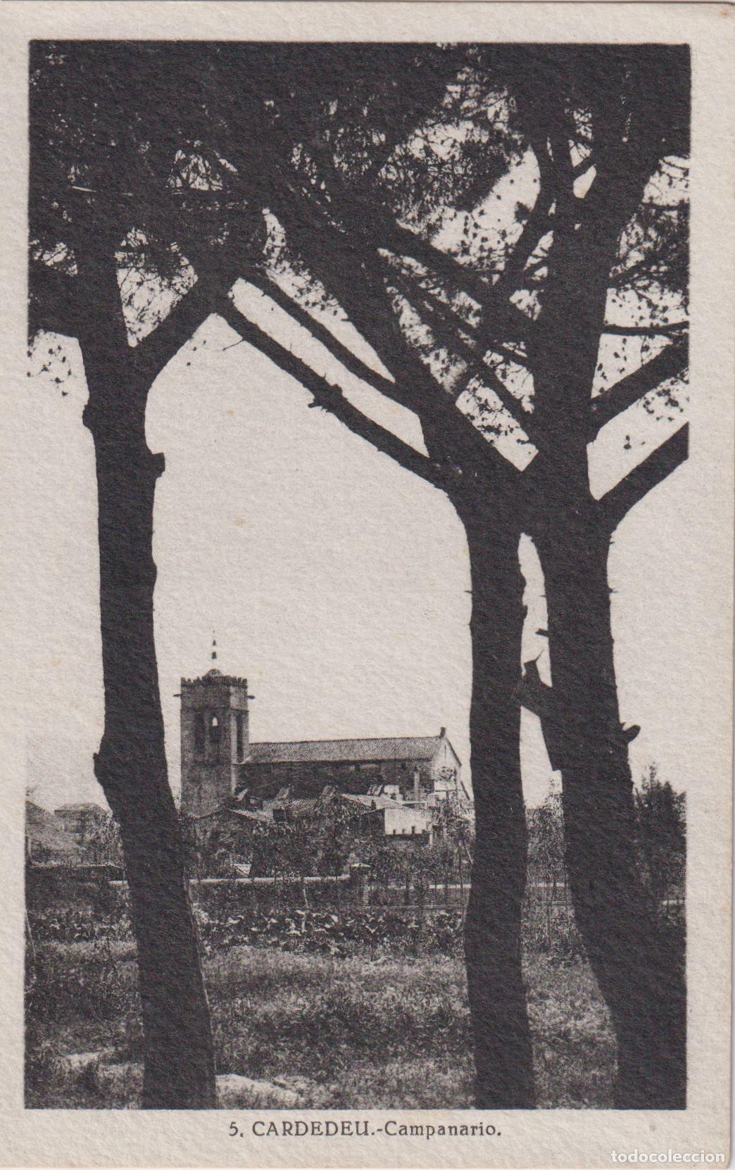 Postales: CARDEDEU (BARCELONA) CAMPANARIO - L.ROISIN FOT. N&ordm;5 - S/C