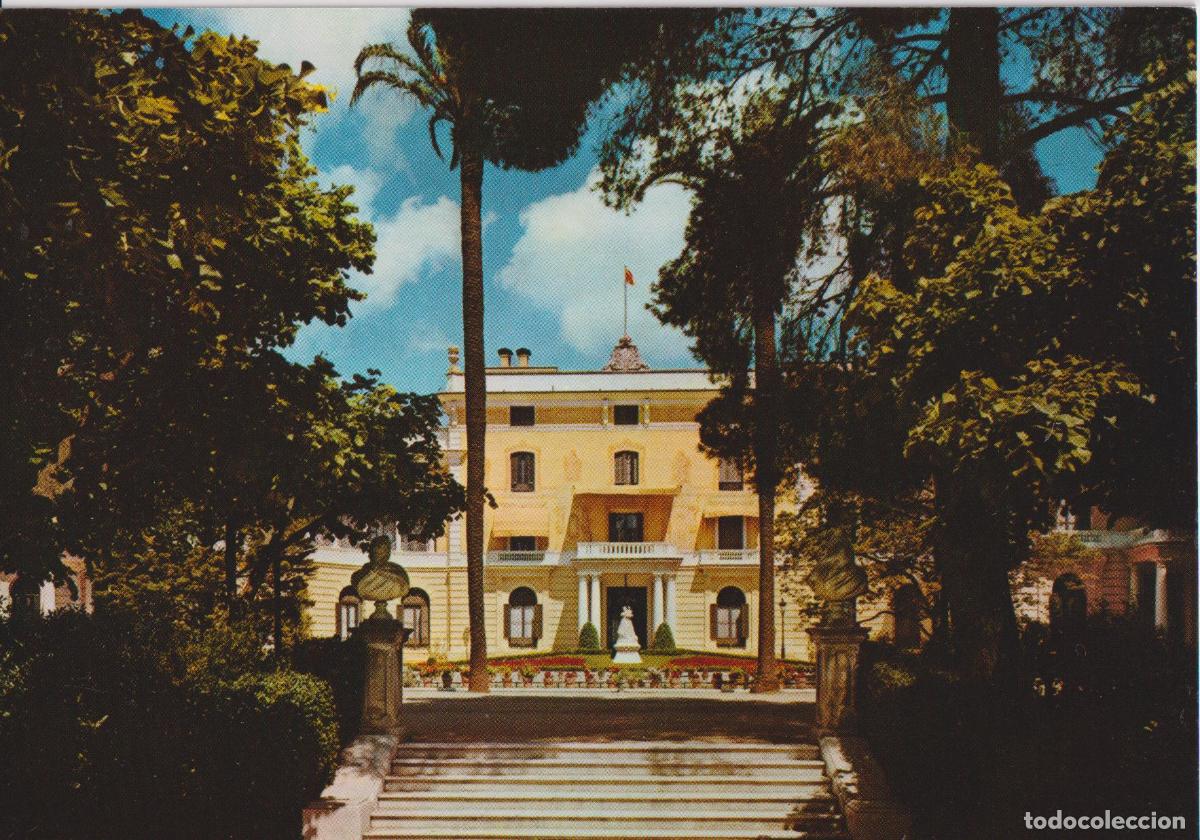 Postales: BARCELONA, PALACIO REAL DE PEDRALBES, FACHADA PRINCIPAL - EDITORIAL PATRIMONIO NACIONAL N&ordm;1 - S/C