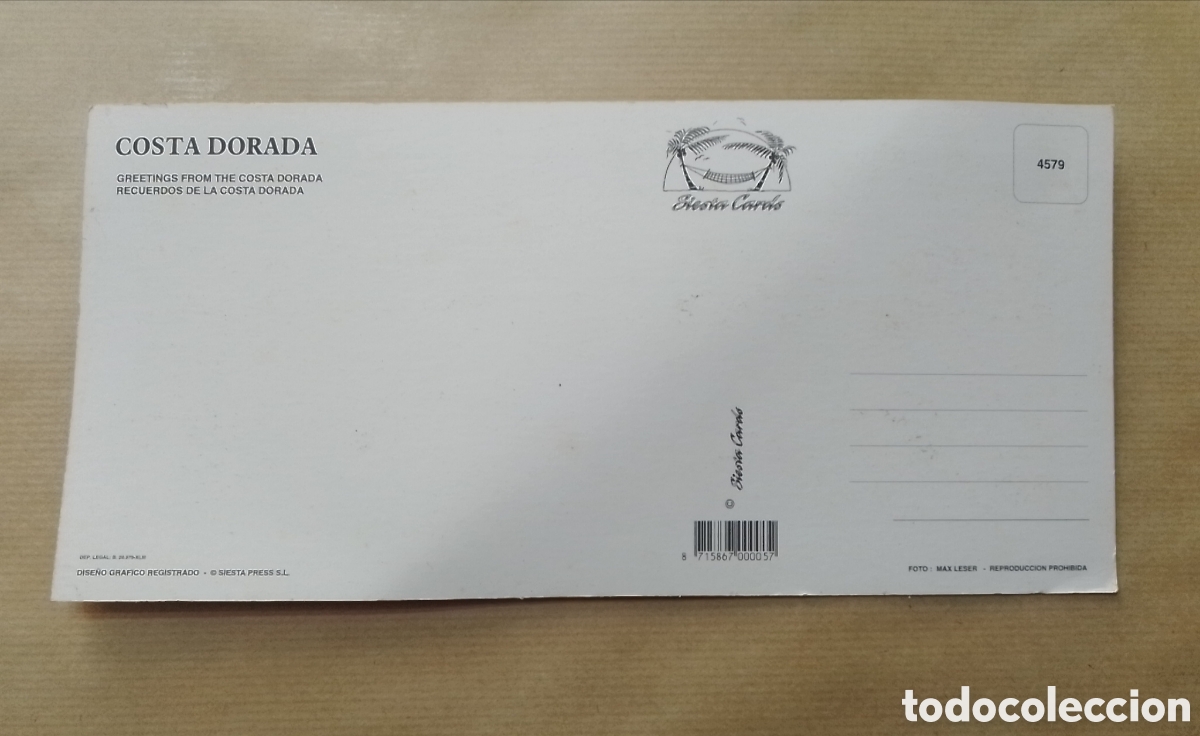 Postales: Postal Costa Dorada s/c - Foto 2