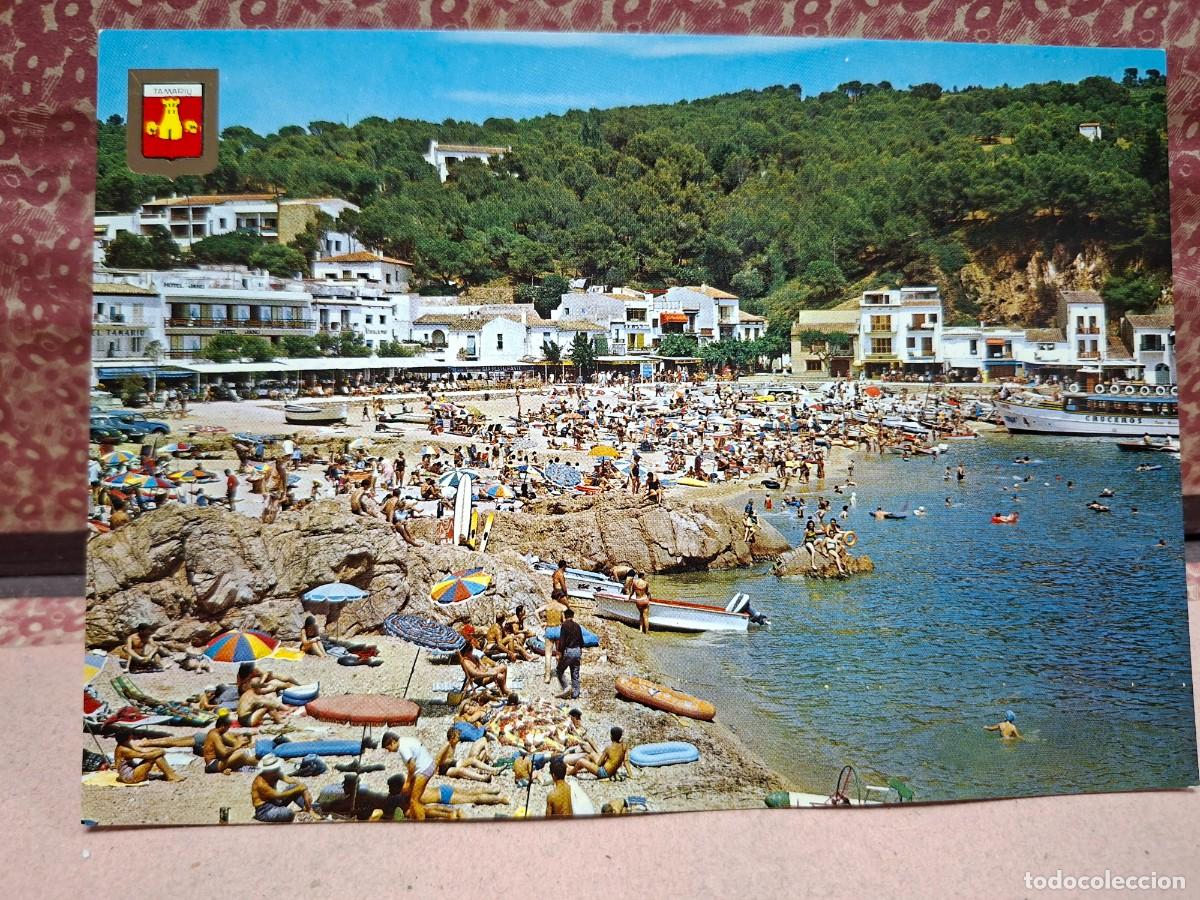 Postales: ANTIGUA POSTAL TAMARIU COSTA BRAVA ESCUDO DE ORO 2908