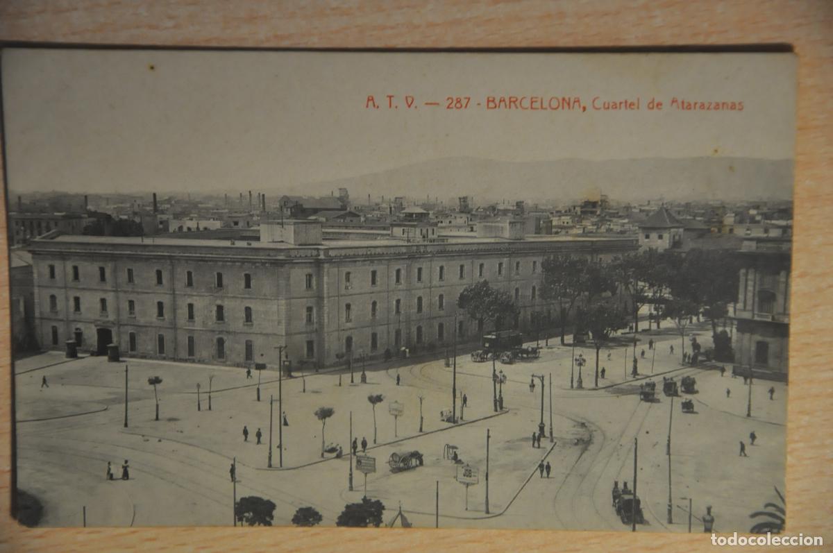 Postales: postal barcelona, cuartel de atarazanas, atv 287