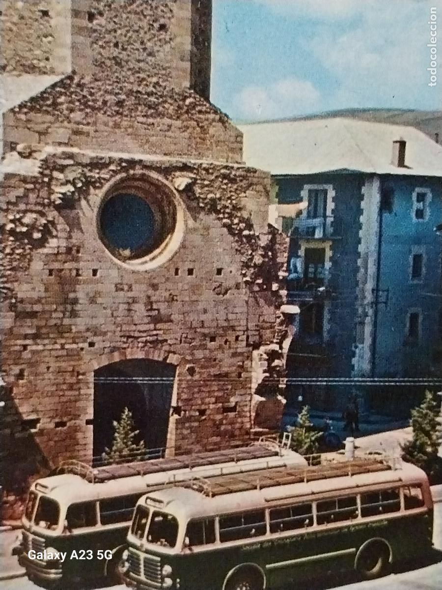 Postales: PUIGCERDA PIRINEOS CERDA&Ntilde;A PLAZA ED CAMPA&Ntilde;A PUIG FERRAN SERIE II 1163 AUTOBUSES CL&Aacute;SICOS