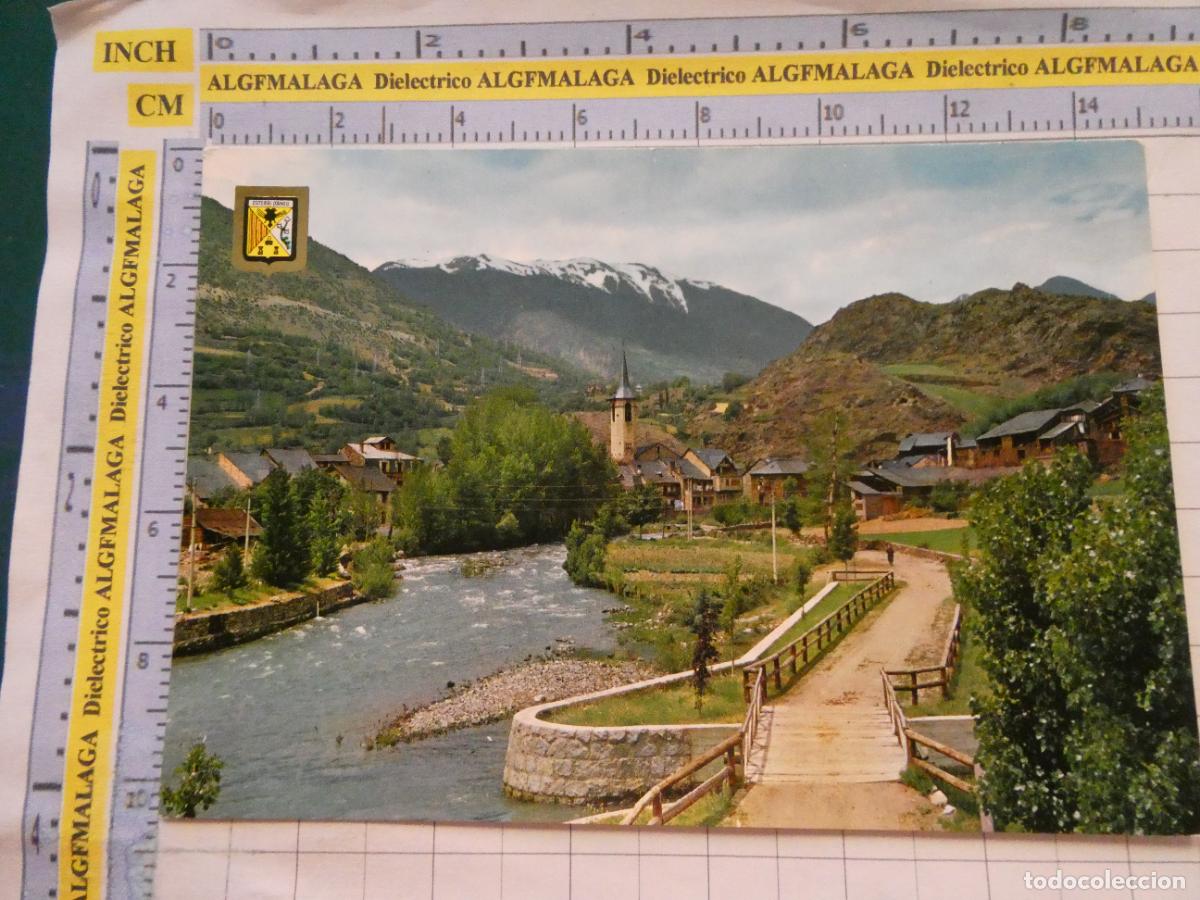 Postales: POSTAL DE L&Eacute;RIDA. A&Ntilde;O 1964. EL PALLARS DETALLE ESTERRI DE ANEU. 972 ESCUDO ORO. 3007