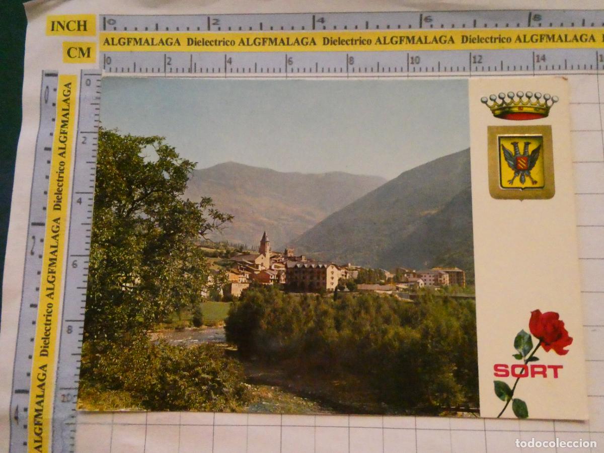 Postales: POSTAL DE L&Eacute;RIDA. A&Ntilde;O 1969. EL PALLARS SORT VISTA GENERAL 20 ESCUDO ORO . 3012