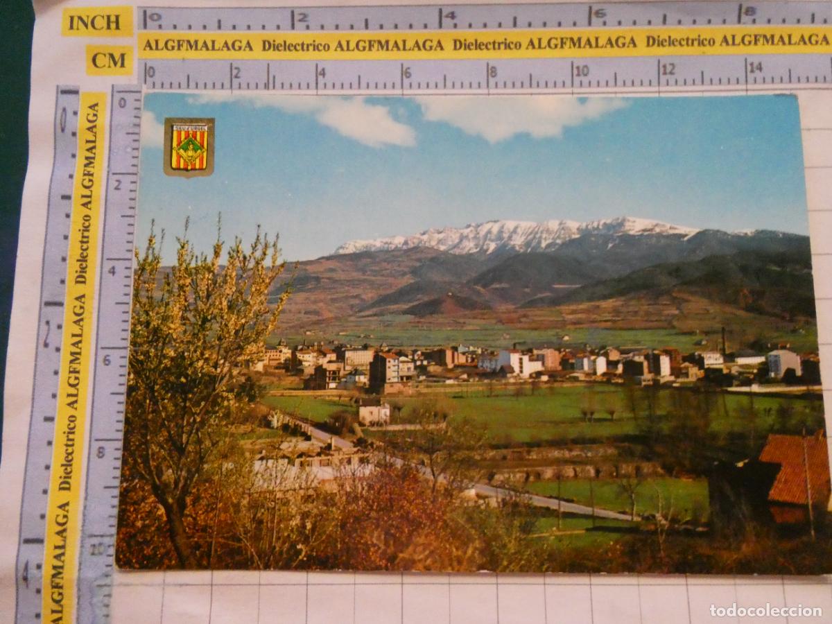 Postales: POSTAL DE L&Eacute;RIDA. A&Ntilde;O 1964. SEO DE URGELL VISTA GENERAL. 1301 ESCUDO ORO. 3020