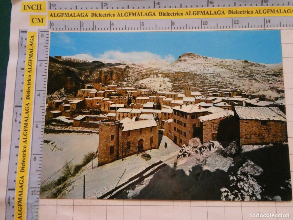 Postales: POSTAL DE L&Eacute;RIDA. A&Ntilde;O 1969. CASTELLAR DE N'HUG BAJO LAS NIEVES 5 EUGENIO ORRIOLS. 3022