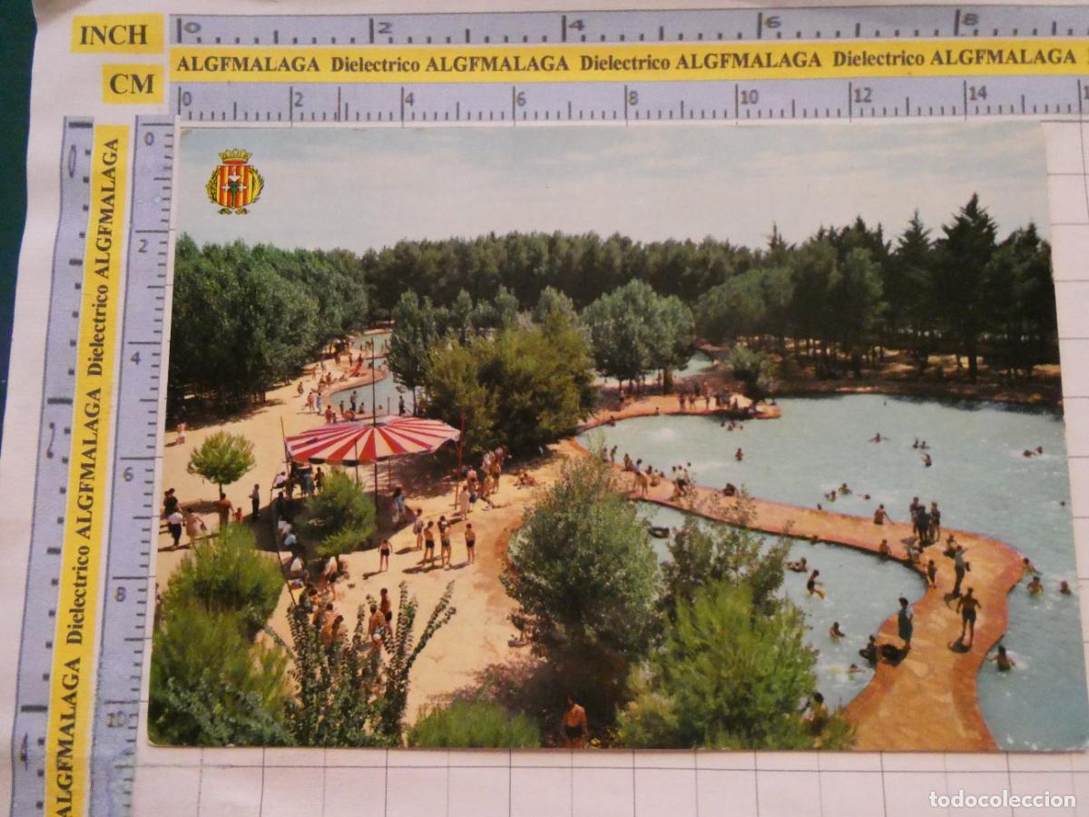 Postales: POSTAL DE L&Eacute;RIDA. A&Ntilde;O 1963. PISCINAS MUNICIPALES 18 RAYMOND. 3024