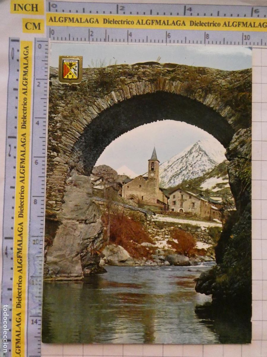 Postales: POSTAL DE L&Eacute;RIDA. A&Ntilde;O 1967. VALL D'ANEU ALOS DE ISIL 2849 ESCUDO ORO. 3025