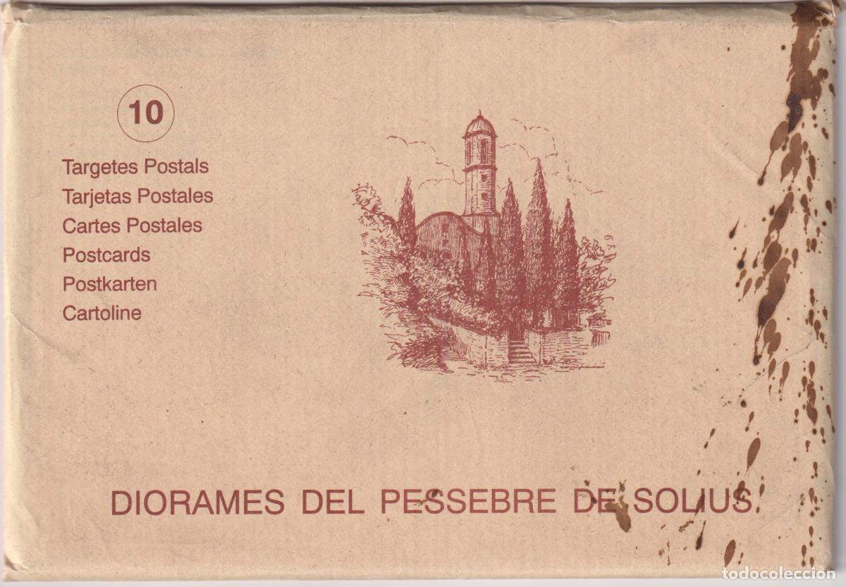 Postales: 10 TARJETES POSTALS - DIORAMES DEL PESSEBRE DE SOLIUS POBLE DE GIRONA
