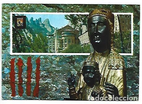 Postales: &rdquo; LA VERGE DE MONTSERRAT &rdquo;.- MONTSERRAT / BARCELONA