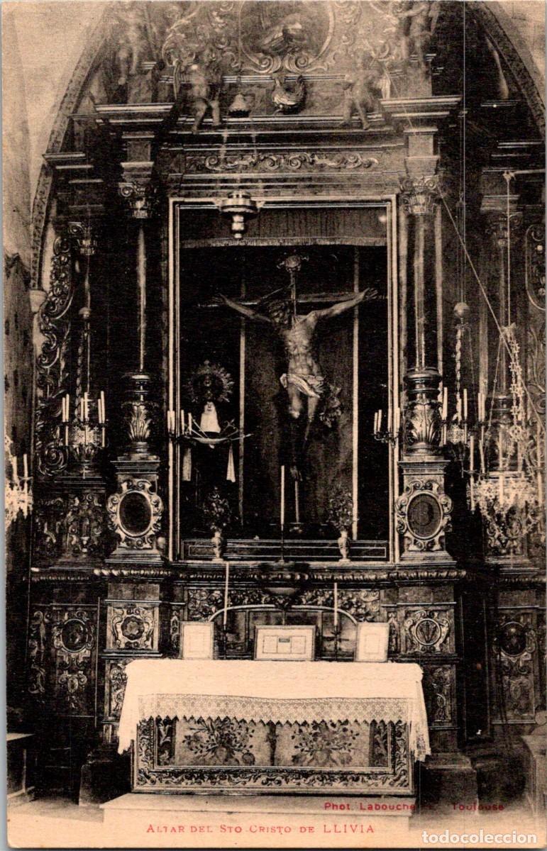 Postales: Llivia - Altar del St. Cristo - Labouche - 137x88mm